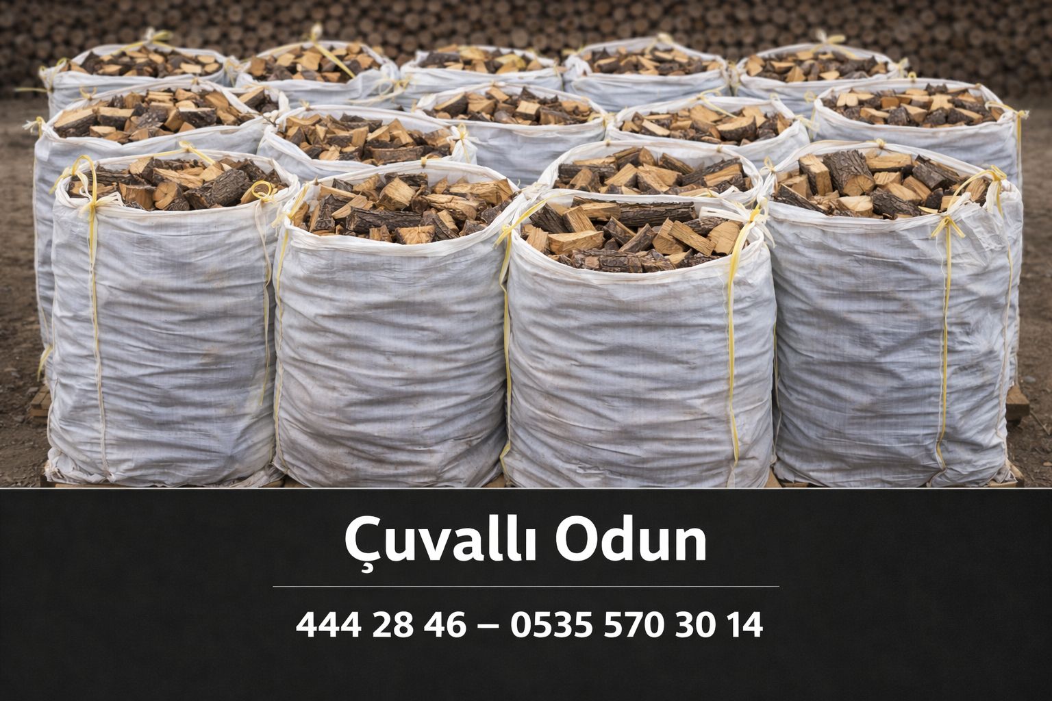 Çuvallı Odun