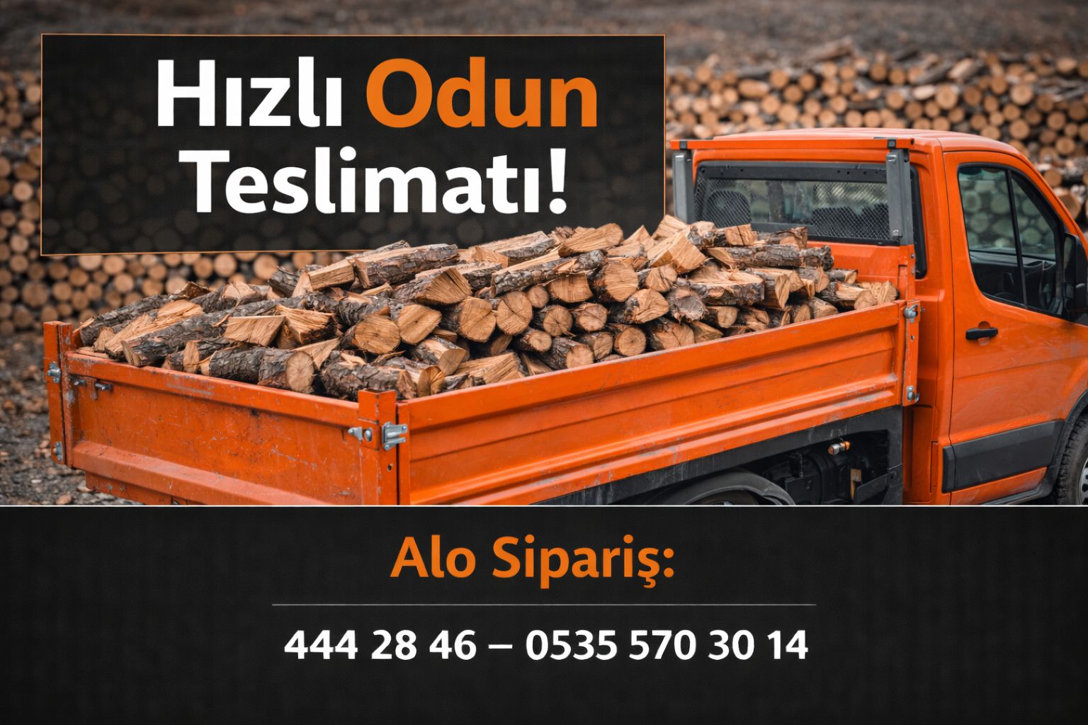 Hızlı Odun Teslimatı